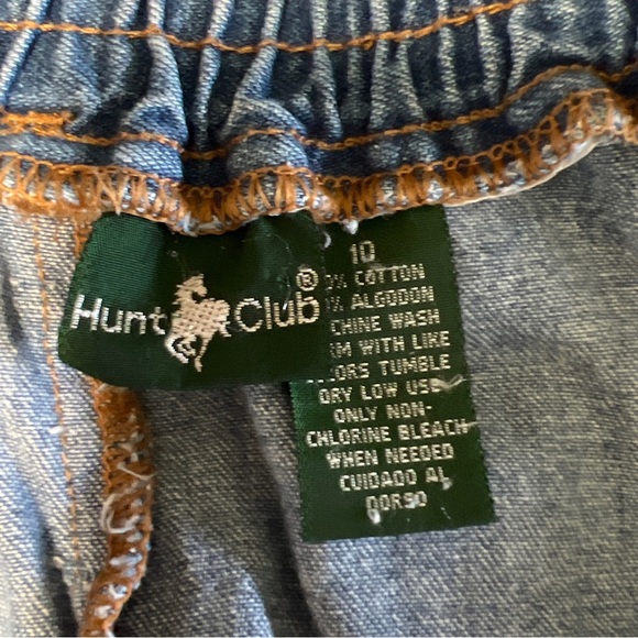 Hunt Club a J.C. Penney’s Brand Button Front Denim Skirt Vintage 1990’s - Picture 9 of 11